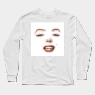 Marilyn's smile Long Sleeve T-Shirt